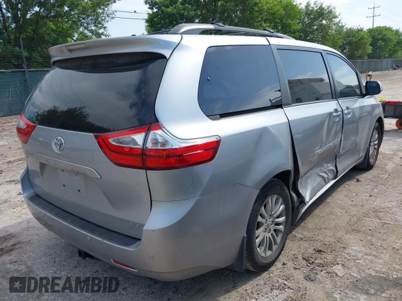 2017 Toyota Sienna XLE Auto Access Seat with VIN 5TDYZ3DC5HS809534, listed as a IAAI auction lot 41931204 with 132,288 mi miles and . Bid and sale history available at DreamBid. Image 4.