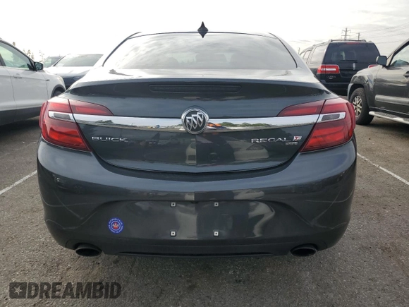 2017 Buick Regal with VIN 2G4GM5EXXH9136199, listed as a Copart auction lot 82654744 with 72,210 mi miles and Clean Title. Bid and sale history available at carsss.com. Image 6.