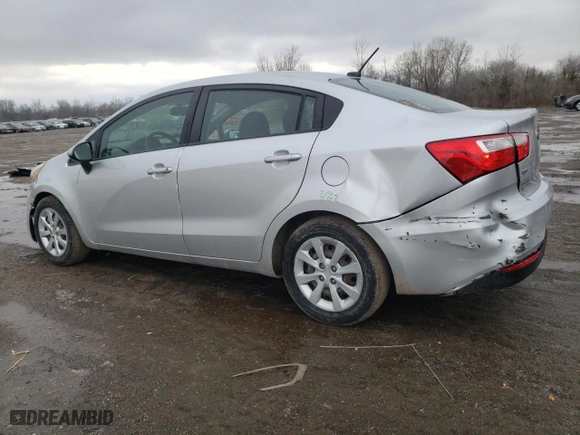 2017 Kia Rio LX with VIN KNADM4A39H6035907, listed as a Copart auction lot 45315495 with 94,575 mi miles and Salvage Title. Bid and sale history available at carsss.com. Image 2.