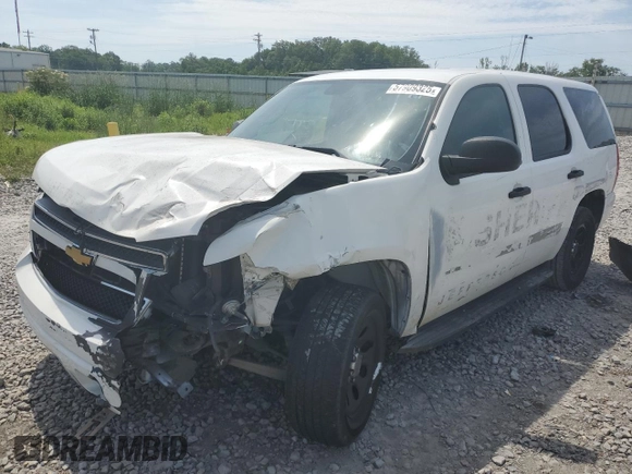 2013 Chevrolet Tahoe Commercial с VIN 1GNLC2E09DR343942, выставлен на аукционе Copart как лот 58831425 с пробегом 146 328 миль миль и Списание • Salvage title. История ставок и продаж доступна на DreamBid. Изображение 1.