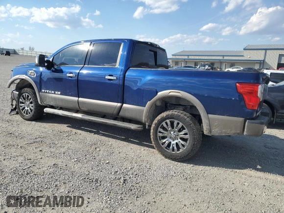 2016 Nissan Titan SV with VIN 1N6BA1F25GN508642, listed as a Copart auction lot 50738195 with 109,527 mi miles and Salvage title. Bid and sale history available at DreamBid. Image 2.