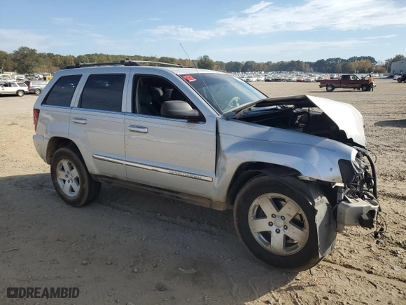 2006 Jeep Grand Cherokee Limited with VIN 1J8HS58N16C197979, listed as a Copart auction lot 77460714 with 0 mi miles and Salvage Title. Bid and sale history available at carsss.com. Image 4.