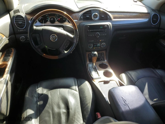 2010 Buick Enclave CXL w/1XL with VIN 5GALRBED4AJ185094, listed as a Copart auction lot 46346255 with 97,786 mi miles and Salvage Title. Bid and sale history available at carsss.com. Image 8.
