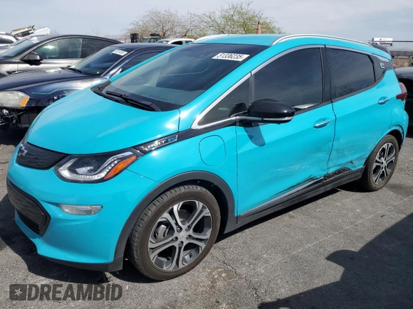 2020 Chevrolet Bolt EV Premier с VIN 1G1FZ6S04L4129672, выставлен на аукционе Copart как лот 51336235 с пробегом 31 808 миль миль и Списание • Salvage title. История ставок и продаж доступна на DreamBid. Изображение 1.