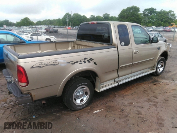 2000 Ford F-150 XL with VIN 1FTRX18L2YNA47066, listed as a IAAI auction lot 42127285 with 1 mi miles. Bid and sale history available at carsss.com. Image 4.