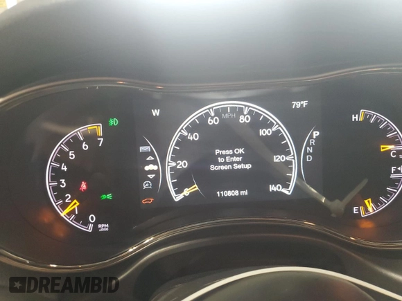 2020 Jeep Grand Cherokee Limited with VIN 1C4RJFBG2LC396601, listed as a Copart auction lot 57044095 with 110,808 mi miles and Salvage title. Bid and sale history available at DreamBid. Image 9.