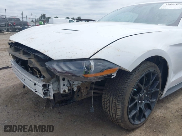 2019 Ford Mustang EcoBoost with VIN 1FA6P8THXK5143703, listed as a IAAI auction lot 42056207 with 71,251 mi miles and . Bid and sale history available at carsss.com. Image 22.