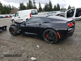 2018 Chevrolet Corvette Z51 1LT with VIN 1G1YG2D71J5106441, listed as a Copart auction lot 47322195 with 15,772 mi miles and Salvage Title. Bid and sale history available at carsss.com. Image 2.
