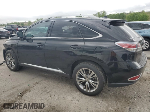 2014 Lexus RX 350 with VIN 2T2BK1BA9EC247914, listed as a Copart auction lot 57070415 with 58,343 mi miles and Non repairable. Bid and sale history available at DreamBid. Image 2.