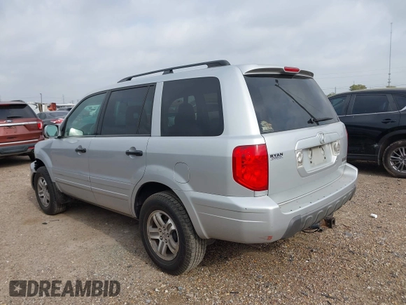 2003 Honda Pilot EX with VIN 2HKYF18623H576163, listed as a IAAI auction lot 41948133 with 244,516 mi miles and . Bid and sale history available at DreamBid. Image 3.