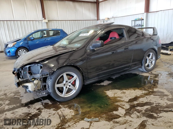 2006 Acura RSX Type-S Leather with VIN JH4DC530X6S005154, listed as a Copart auction lot 80547494 with Not Provided miles and Salvage Title. Bid and sale history available at carsss.com. Image 1.
