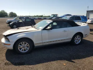 2005 Ford Mustang Deluxe z VIN 1ZVFT84N755194037, wystawiony jako Copart lot #61485405 z przebiegiem Nie podano mil oraz Szkoda całkowita • Salvage title. Historia ofert i sprzedaży dostępna na DreamBid. Obrazek 1.