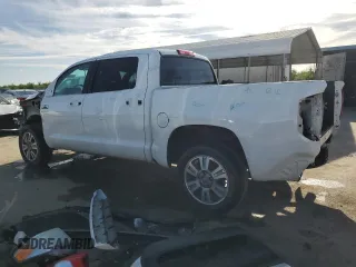 2017 Toyota Tundra Platinum with VIN 5TFAY5F12HX603609, listed as a Copart auction lot 50657005 with 156,251 mi miles and Salvage title. Bid and sale history available at DreamBid. Image 2.