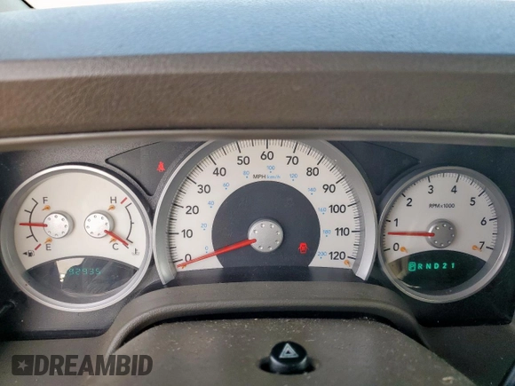 2004 Dodge Durango SLT with VIN 1D4HD48N64F205844, listed as a Copart auction lot 60655835 with 192,935 mi miles and Salvage title. Bid and sale history available at DreamBid. Image 9.