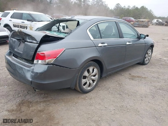 2010 Honda Accord Sdn EX-L with VIN 1HGCP3F83AA020277, listed as a IAAI auction lot 41652265 with 188026 miles. Bid and sale history available at carsss.com. Image 4.