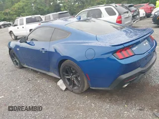 2024 Ford Mustang GT with VIN 1FA6P8CFXR5410203, listed as a IAAI auction lot 42341298 with Not provided miles and . Bid and sale history available at DreamBid. Image 3.