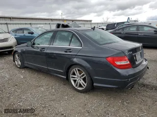 2012 Mercedes-Benz C-Class C 250 Sport with VIN WDDGF4HB1CA615901, listed as a Copart auction lot 45656425 with 151,150 mi miles and Salvage Title. Bid and sale history available at carsss.com. Image 2.