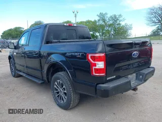 2018 Ford F-150 XL with VIN 1FTEW1E56JKF92265, listed as a IAAI auction lot 42285305 with 95,712 mi miles and . Bid and sale history available at DreamBid. Image 3.