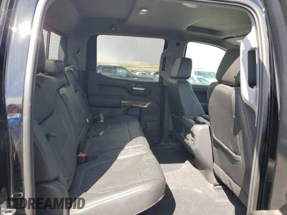 2021 Chevrolet Silverado 1500 RST with VIN 3GCUYEETXMG242080, listed as a Copart auction lot 49349025 with 19,013 mi miles and Salvage Title. Bid and sale history available at carsss.com. Image 10.