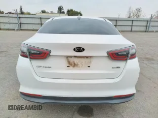 2014 Kia Optima Hybrid LX with VIN KNAGM4AD1E5070948, listed as a Copart auction lot 80899874 with 151,178 mi miles and Clean Title. Bid and sale history available at carsss.com. Image 6.