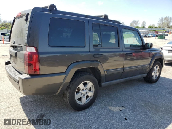 2006 Jeep Commander with VIN 1J8HG48N36C105167, listed as a Copart auction lot 53198305 with 216,682 mi miles and Clean Title. Bid and sale history available at carsss.com. Image 3.