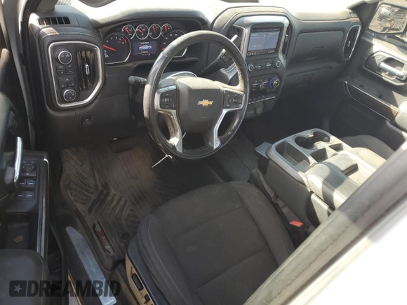 2021 Chevrolet Silverado 1500 LT with VIN 3GCUYDET4MG400195, listed as a Copart auction lot 77699684 with 111,613 mi miles and Salvage Title. Bid and sale history available at carsss.com. Image 8.