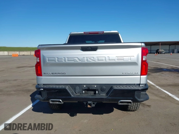 2020 Chevrolet Silverado 1500 Custom Trail Boss with VIN 3GCPYCEF7LG435281, listed as a IAAI auction lot 41755690 with 128,927 mi miles and . Bid and sale history available at DreamBid. Image 16.