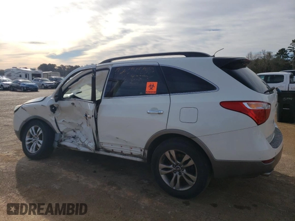 2012 Hyundai Veracruz Limited with VIN KM8NU4CC4CU182396, listed as a Copart auction lot 48029895 with Not Provided miles and Salvage Title. Bid and sale history available at DreamBid. Image 2.