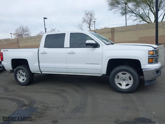 2015 Chevrolet Silverado 1500 LT with VIN 3GCUKREC2FG524905, listed as a IAAI auction lot 41728446 with NaN miles. Bid and sale history available at carsss.com. Image 14.