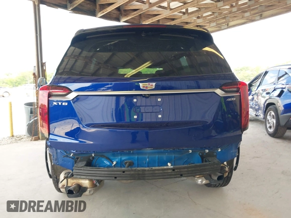 2025 Cadillac XT6 FWD Premium Luxury with VIN 1GYKPCRS5SZ119357, listed as a IAAI auction lot 42087218 with 11,352 mi miles. Bid and sale history available at carsss.com. Image 6.
