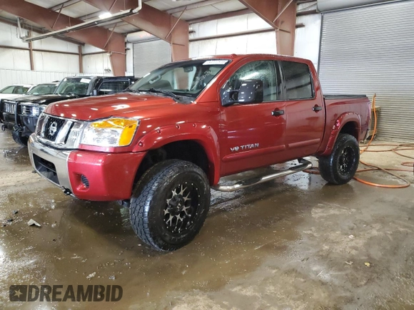 2014 Nissan Titan S with VIN 1N6AA0EC8EN512598, listed as a Copart auction lot 53722515 with 87,581 mi miles and Clean title. Bid and sale history available at DreamBid. Image 1.