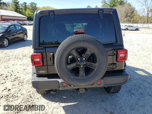 2021 Jeep Wrangler Unlimited Sport S с VIN 1C4HJXDN9MW870458, выставлен на аукционе Copart как лот 54887655 с пробегом 29 467 миль миль и Списание • Salvage title. История ставок и продаж доступна на DreamBid. Изображение 6.