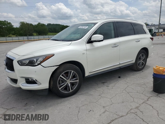 2018 Infiniti QX60 with VIN 5N1DL0MNXJC503366, listed as a Copart auction lot 55260165 with 127,892 mi miles and Clean Title. Bid and sale history available at DreamBid. Image 1.