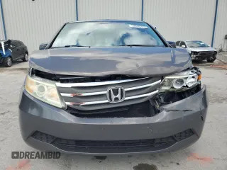 2012 Honda Odyssey EX-L with VIN 5FNRL5H65CB055196, listed as a Copart auction lot 50858245 with 115,047 mi miles and Salvage Title. Bid and sale history available at carsss.com. Image 5.