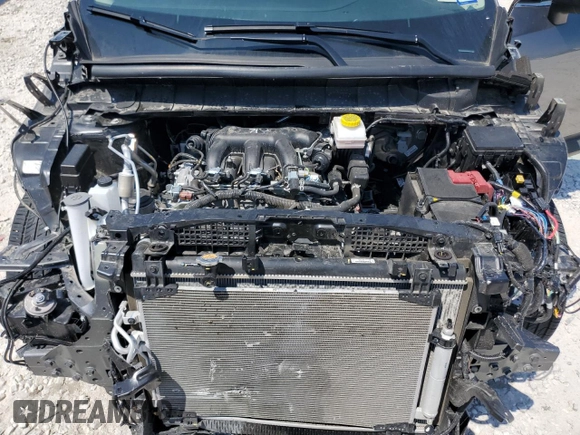 2024 Nissan Pathfinder S with VIN 5N1DR3AA9RC225749, listed as a Copart auction lot 68127344 with 12,636 mi miles and Clean title. Bid and sale history available at DreamBid. Image 12.