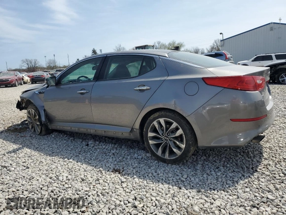 2014 Kia Optima SXL Turbo with VIN 5XXGR4A67EG342002, listed as a Copart auction lot 53374335 with 210,810 mi miles and Salvage title. Bid and sale history available at DreamBid. Image 2.