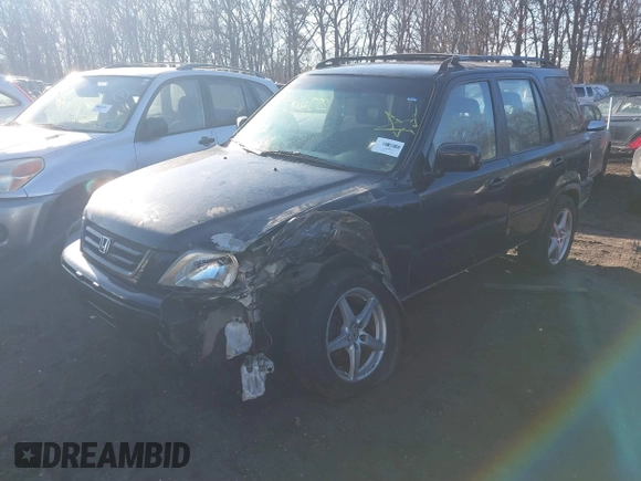 1999 Honda CR-V LX with VIN JHLRD1847XC000212, listed as a IAAI auction lot 41699221 with 109,093 mi miles. Bid and sale history available at carsss.com. Image 2.