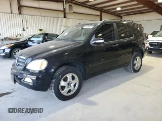 2003 Mercedes-Benz M-Class 3.2L with VIN 4JGAB54EX3A397258, listed as a Copart auction lot 67455154 with 176,642 mi miles and Salvage Title. Bid and sale history available at carsss.com. Image 1.