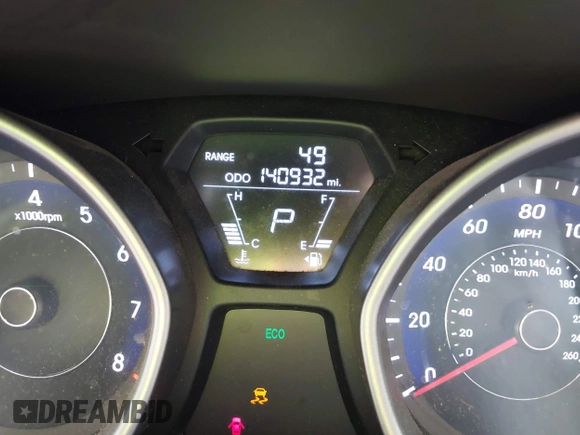 2013 Hyundai Elantra GLS with VIN 5NPDH4AE3DH349870, listed as a IAAI auction lot 42152053 with 140,932 mi miles and . Bid and sale history available at DreamBid. Image 7.