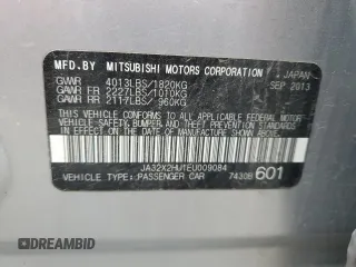 2014 Mitsubishi Lancer ES with VIN JA32X2HU1EU009084, listed as a Copart auction lot 78850234 with 119,903 mi miles and Salvage Title. Bid and sale history available at carsss.com. Image 12.
