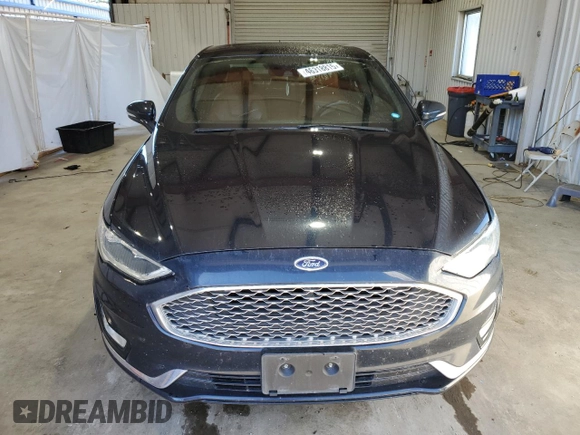 2020 Ford Fusion Titanium with VIN 3FA6P0SU0LR105007, listed as a Copart auction lot 46318815 with 79,383 mi miles and Salvage title. Bid and sale history available at DreamBid. Image 5.