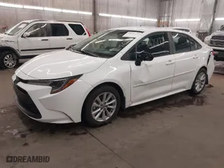 2024 Toyota Corolla LE with VIN 5YFB4MDE1RP213407, listed as a IAAI auction lot 41625277 with 3,948 mi miles. Bid and sale history available at carsss.com. Image 2.