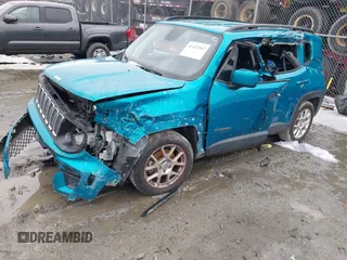 2020 Jeep Renegade Altitude with VIN ZACNJABB0LPL78967, listed as a IAAI auction lot 41423967 with 67,090 mi miles and . Bid and sale history available at DreamBid. Image 16.