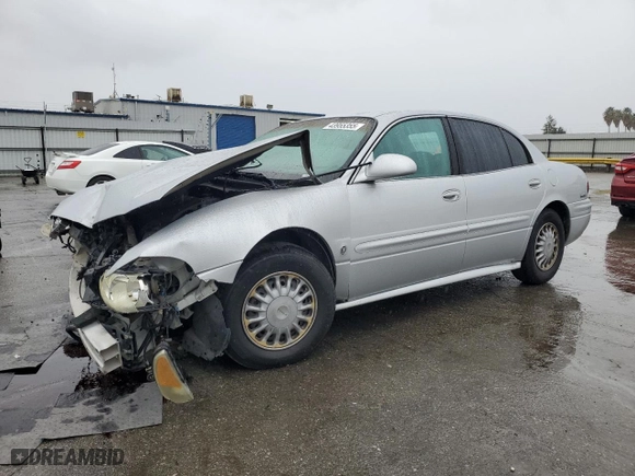 2002 Buick LeSabre Custom with VIN 1G4HP54K324135598, listed as a Copart auction lot 43955355 with 117612 miles and Salvage Title. Bid and sale history available at carsss.com. Image 1.