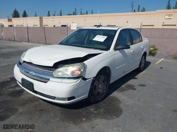 2005 Chevrolet Malibu LT with VIN 1G1ZU54835F176465, listed as a IAAI auction lot 41637509 with 116,373 mi miles. Bid and sale history available at carsss.com. Image 2.