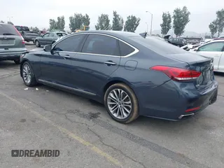 2017 Genesis G80 3.8L with VIN KMHGN4JE9HU181178, listed as a IAAI auction lot 42570337 with 84,104 mi miles and . Bid and sale history available at DreamBid. Image 3.