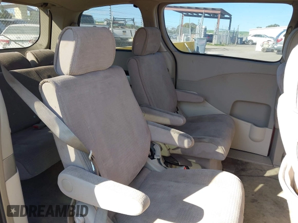 2005 Nissan Quest SE with VIN 5N1BV28U45N114862, listed as a IAAI auction lot 41763820 with 208,966 mi miles. Bid and sale history available at carsss.com. Image 8.