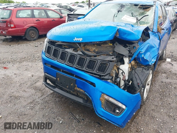 2021 Jeep Compass Altitude z VIN 3C4NJDBB0MT570078, wystawiony jako IAAI lot #42223102 z przebiegiem 41 537 mil mil oraz . Historia ofert i sprzedaży dostępna na DreamBid. Obrazek 13.