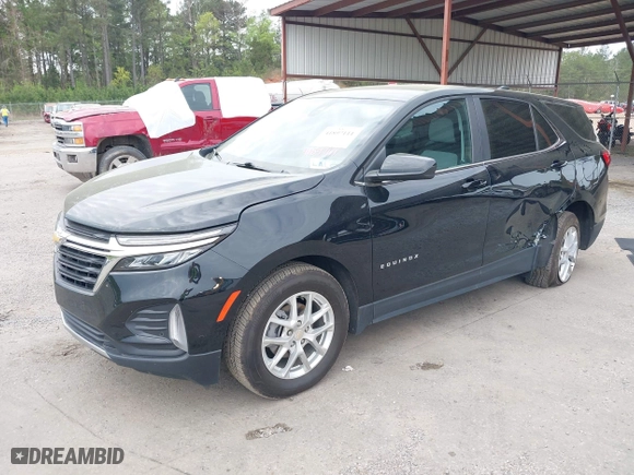 2023 Chevrolet Equinox LT with VIN 3GNAXUEGXPL262836, listed as a IAAI auction lot 41897111 with 46,179 mi miles. Bid and sale history available at carsss.com. Image 2.