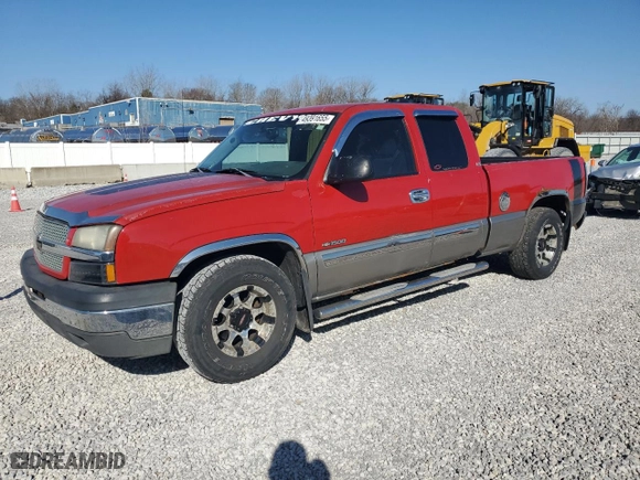 2003 Chevrolet Silverado 1500 LS with VIN 2GCEC19V631194687, listed as a Copart auction lot 49391655 with 180,162 mi miles and Salvage Title. Bid and sale history available at carsss.com. Image 1.